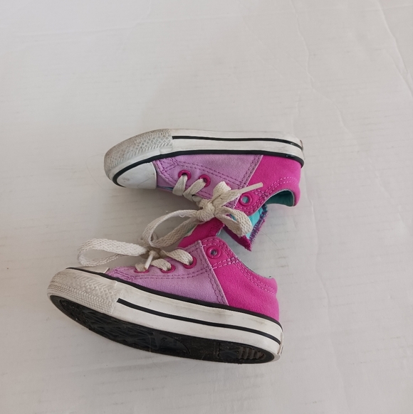 Converse 756086F Girls Baby Chuck Taylor Toddler Shoes Sneakers Size 5 Infant - Picture 6 of 8
